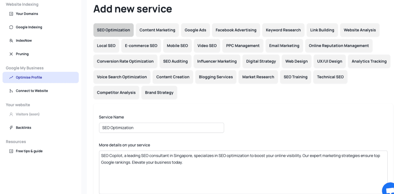 Product screenshot